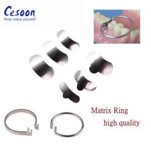 Dental Sectional Matrix Contoured System Dental Matrix Full Kit Ring Spring Clip Metal Matrices Band Matrices Plier Dentist Tool