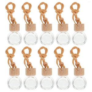 Garrafas de armazenamento 10 PCs PCS Perfume Bottle Acessórios pendurados Aflerador de ar para pequenos recipientes Recarregar o óleo essencial reabastecido vazio