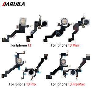 100% original för iPhone 12 13 Pro Max Mini Proximity Distance Ambient Flash Light Sensor LED flex Kabelreparationsdelar