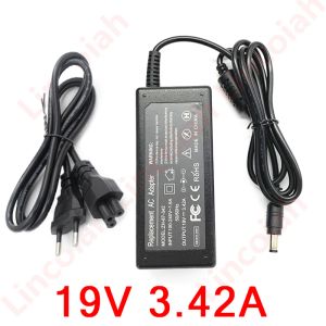 Adapter DC 19V 3.42A Power Adapter Laptop Charger 65W For Toshiba L600 C600 L700 Satellite L25S1196 l655ds5050 C655S5082 DC 5.5*2.5mm