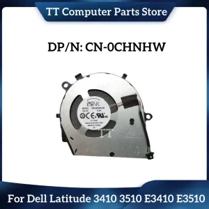 Kuddar TT Ny original bärbar datorkylning för Dell Latitude 3410 3510 E3410 E3510 Kylfläkt 0CHNHW CHNHW CN0CHNHW Gratis frakt