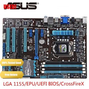 Motherboards ASUS P8H77V Le Desktop Motherboard H77 Socket 1155 USB3.0 DDR3 32 GB ATX zum Verkauf