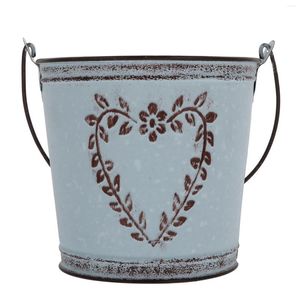 Vaser hink blomma potten hushåll förvaring praktisk kreativ penna hållare dekorativ mångsidig vintage vas stativ bröllop svart