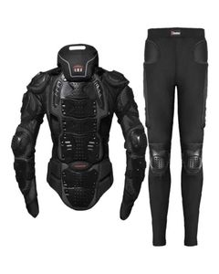 Motosiklet Jacketpants Black Moto Moto Moto Motokros Yarışı Gövde Zırhı Koruyucu Dişli Koruma Equiment S5XL Apparel1533153