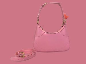 Różowa torba crossbody dla kobiet luksusowa torba na ramię skórzana torba crossbody torebka moda klasyczna torebka wielokolorowa torba