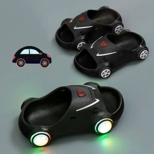 Sneakers Kids Kapcieczki Dziewczyny Chłopcy Kapcie Letnie Światło Kapcie fajne dziewczyny chłopcy kapcie Luminous Sandals Buty buty chłopięce buty