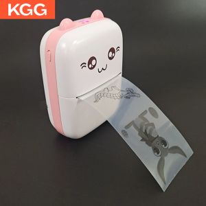 Printers Adhesive Label Printer Thermal Printer Bluetooth Photo Printing Portable Mini Pocket Printer 57mm for Android IOS Phone.