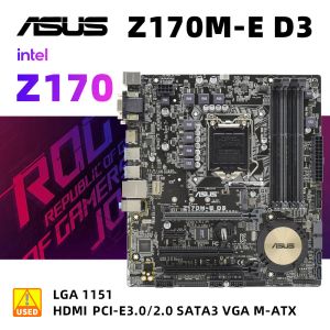 Płyty główne 1151 Zestaw płyty głównej Asus Z170me D3+I5 6500 CPU Intel Z170 Zestaw płyty głównej DDR3 32 GB PCIE 3.0 M.2 USB 3.0 Micro Atx