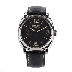 الساعات الميكانيكية الفاخرة الساعات رجال ساعة واحدة محطة Panerei Manual Mens Watch Watch Pam00512