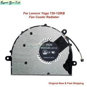 Pads Laptop Cooling CPU Fan Cooler Radiator för Lenovo IBM YOGA 320 YOGA 72012IKB 81B5 Notebook PC Fan 5F10Q12179 BL0110400788 DC5V