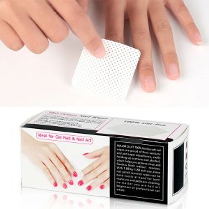 360pcs/lote não tecido unhas lint wipes babines lenços de removedor de unhas de unhas de unhas para polimento de gel UV Remova as unhas