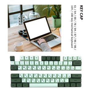 Klawiatury XDA wysokość Keycap DyesubLimation Mechaniczna klawiatura Klawisz Cap komputerowy akcesorium gier Mechaniczne części klawiatury