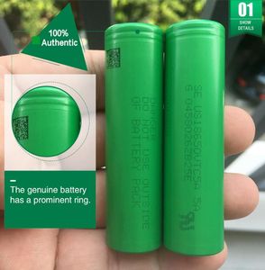 100 autentiska Sony VTC5A 5A 2600MAH 40A 18650 Batteri Högt avloppsuppladdningsbara batterier VS VTC5 VTC6 för ECIG VW Mod FedEx 5528589