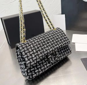 Multi-style Woolen Shoulder Bags Womens Fashion Bucklelatch Chain Designer New Style Classic Handbag Flip Envelope Bag Wallet