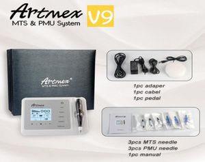 Artmex V9 Microblading Digital PMU MTS Permanent Makeup Tattoo Machine Micro Blading Pen Eyebrow Eyeliner Lips Micropigmentation3874717