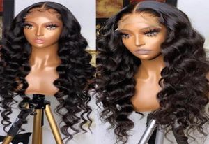 Lace Wigs 13x6 HD Frontal Wig Loose Deep Wave Front Human Hair Transparent Preplucked Hairline For Women10957048207297