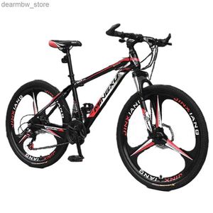Bicicletas 24 polegadas de mountain bicicicia dupla discos de choque de freio a MA e FA Alunos anti-esquiques cor pneu durabilidade l48