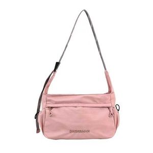 Bolsa de grande capacidade para o Oxford Spinning Bag Casual Spinning Bag Niche Moda Simples Saco de Undermail Trendy 240415