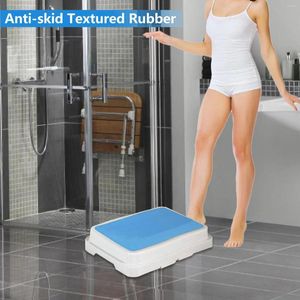 Bath Mats Step Stool Non Slip Lightweight Assistance Riser For Shower Bathroom Senior