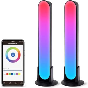 RGB Desktop Atmosfera Night Light Strip LED LED Musica colorata Rhythm Pickup Lights Control App Casa Dispizio Dispizio Table Lampada da tavolo