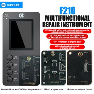 DL F210 True Ton Recovery Programmer für iPhone 8 ~ 13/Mini XS 11/12 14/14 plus LCD Original Kopie Original -Farbwiederherstellung Anzeige