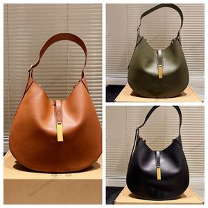 Large handbag women saddle bag designer hobo bag classic polo id underarm Bag women tote bags real leather 100% genuine leather fashion shoulder bags