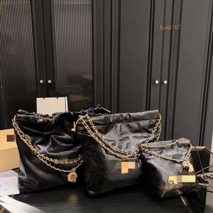 Handag Tote Çanta Crossbody Handbag Lüks Çantası Moda Çantası Bir Omuz Çantası 22 Çanta Kadın Yeni Zincir Çanta Büyük Deri Işık Moda Şık Zarif Kraliçe
