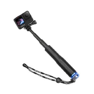 Sticks Tellesin Mini Selfie Stick Regulowany wodoodporny rozkładany słup dla GoPro Hero 12 11 10 9 8 7 SJCAM DJI Action Camera