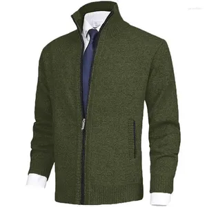 Supas masculinas de 9 cores Desejo ousado e inverno Cardigan Cardigã Fine Sweater Casaco Grande caldo