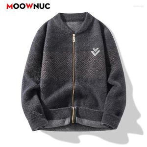 SWEATER SWEATERS MĘŻCZYZNIE DLA MĘKÓW STREETWEAR STREETWAIN Cardigan Spring Shirt Króla jesień moda swobodna hombre ciepły solidny mężczyzna