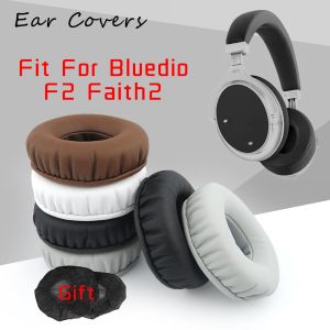 Accessoires Ohr deckt Ohrpolster für Bluedio F2 Faith 2 Kopfhörerersatz -Ersatz ab.