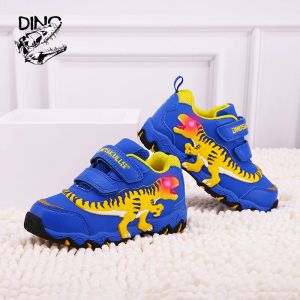Sneaker Dino Trex Lampeggianti scarpe a led 38y ragazzi in pelle autunnale bambini luminosi sneakers illuminate per bambini piccoli scarpe sportive per esterni casual
