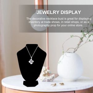 Jewelry Bust Display Holder Earring Holder Stand Necklace Pendant Rack