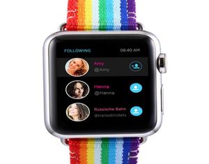 Cinturino in pelle di colore arcobaleno di alta qualità con fascia adattatore per band Apple Watch 38mm 42mm per iWatch Series1 2 3 Band1813653