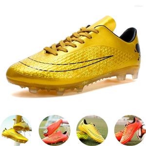 American Football Shoes Men Women TF Soccer Sneakers Kids Students Training Boots Boys Luxury Outdoor Grass Sport Footwear Non-Slip Cleats