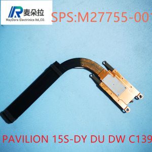 PADS HP 15DW TPNC139 için Yeni Org Dizüstü Bilgisayar Soğutma Termali 15SDUDY DR EF EQ FQ TPNQ222 Q230 Dizüstü Bilgisayar CPU UMA ISTERSINK M27755001