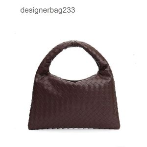 Trendig hop kapacitet jodie trendig designer avancerad väska hand botega hög venetas vävd humle sense tote 2024 bär ny underarm handväska ytfl