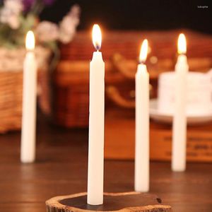 Candle Holders Pack White Tapered Candles Pillar Tall Unscented Color Small Sticks Bulk