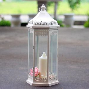 Candele White Nordic Wedding Aesthetic Accessori Piatti di ferro Accessori per piastre di ferro Portavelas Decor decor gpf40xp