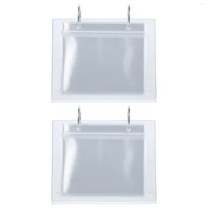 Çerçeveler 2 PCS Raf Dikey PO Masası Çerçeve Büyük Tablo Kitap Resim Standını