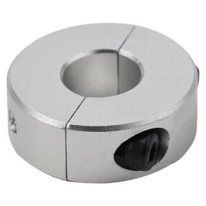 1 PC anéis fixos colarinho de grampo divisão dupla 13 mm a 30 mm de diâmetro interno colar de colarinho de colarinho de colar