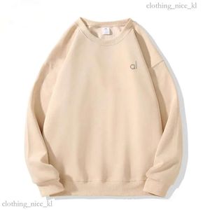 Lululemmon Yoga Hoodie Lululemmon Yoga Hombie Sweatshirts 승무원 Neck Pullover Silver 3D 로고 가슴 편안한 적합한 땀웨어 유니osex 스튜디오에서 거리 땀 450