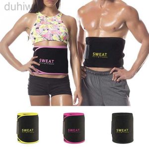 Slimming Belt Waist Trimmer Sweat Band Wrap Fat Tummy Stomach Sauna Sport Safe Accessories 240410