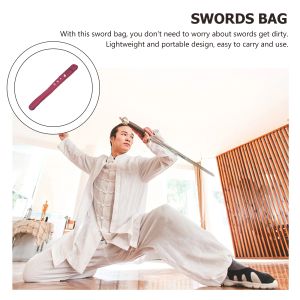 Tai Chi Sword Carrying Bag Canvas Sword Cover Martial Arts Carrier