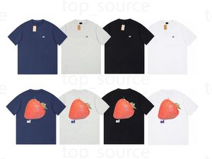 Designer t shirt casual hip hop top Letters short sleeve Women's printed high quality shirts crew neck pullover Couple Co branded High street shirt for men A163