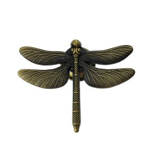 Dragonfly Shape Grower Hand Honey Knob Knob Leghe Morge per mobili antichi tiri per mobili manopola per bambini