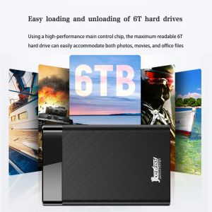 CoolFish T09 USB3.0/Type C 2.5'' Hard Drive Enclosure SATA interface Interface mechanical solid-state drive box SSD Windows 2000
