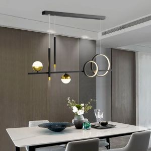 Modern Luxury Dining Table Light Restaurant Pendant Light 2023 New Design Lighting Chandelier Nordic Dining Hall Pendant Light