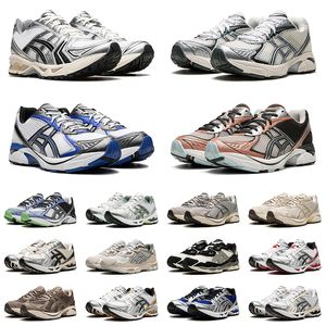 Fashion Designer Womens Mens Gel Tigers Running Shoes Platform Low Leather Trainers Nyc White Clay Canyon Cream Black Metallic Plum Walking Outdoor Sports Sneakers