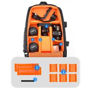 Drohnen wasserdichte Speicher -Rucksack für DJI Ronin RS3/ Ronin SC/ Ronin RS2 Onehanded Stabilisator Gimbal Storage Bag -Rucksack